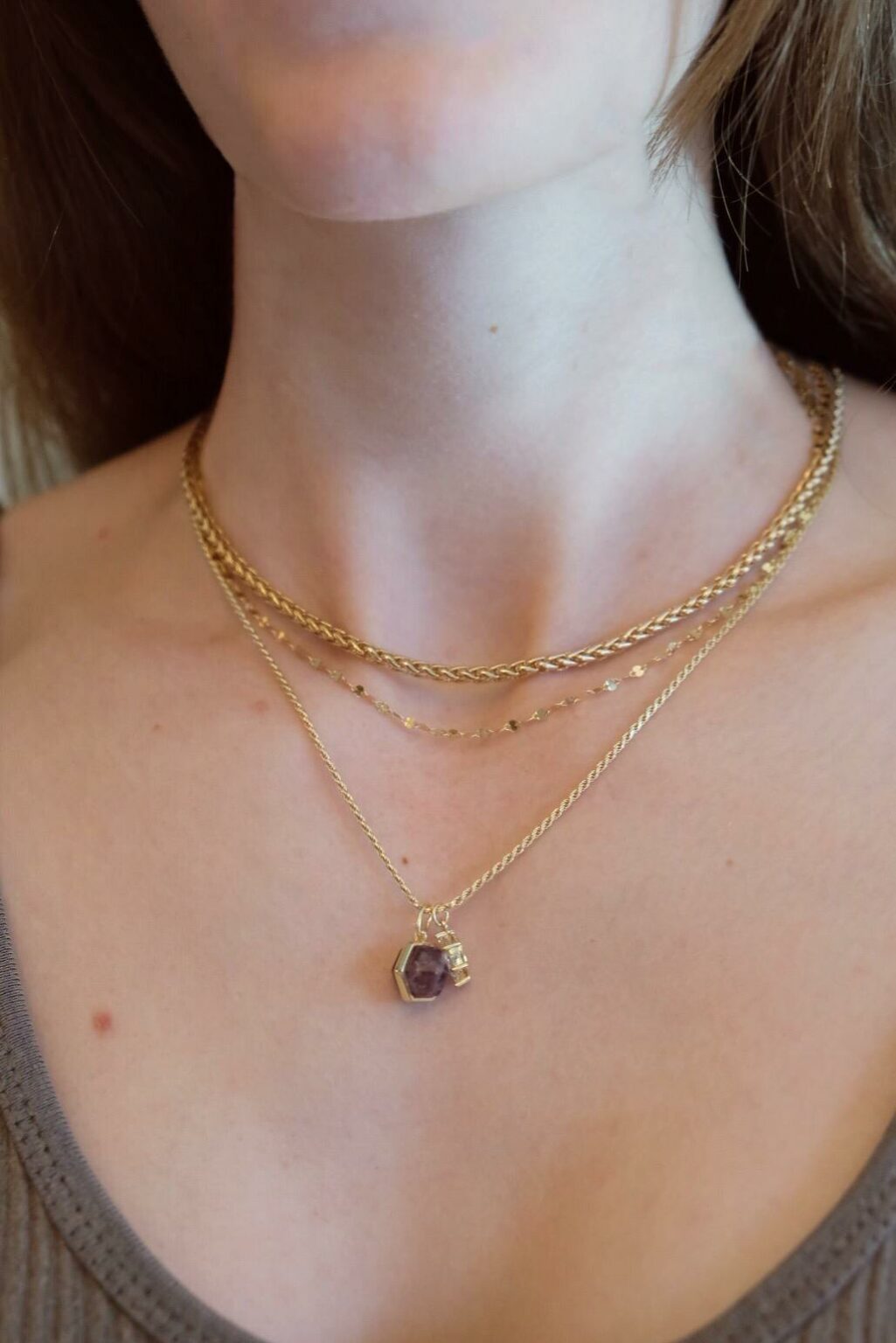 how to layer necklaces