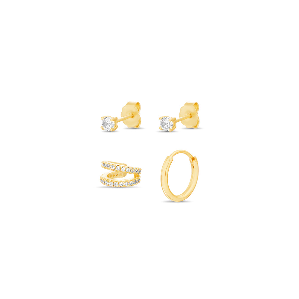 Korean Gold Plated earrings