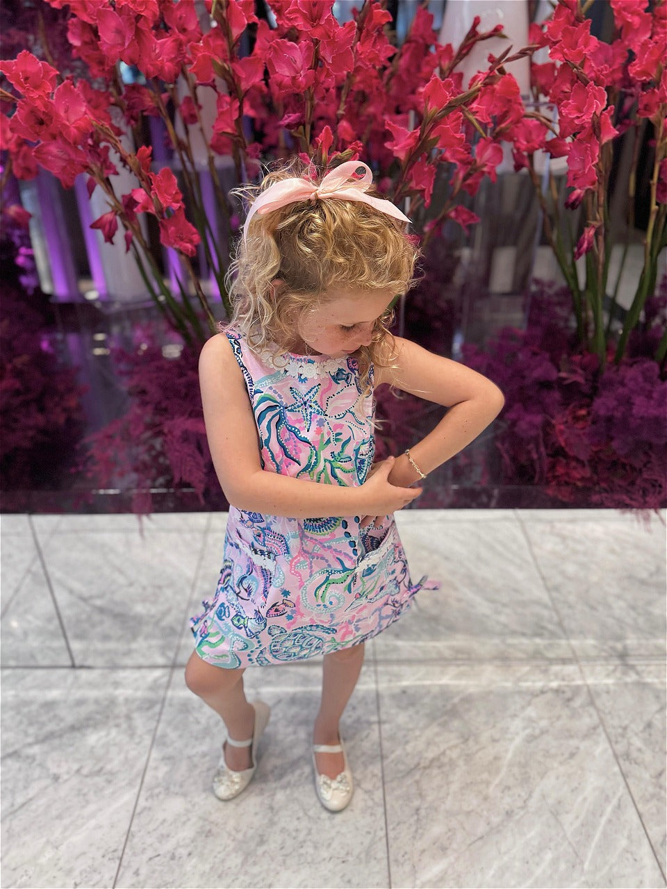 Little girl with cute jewellery
